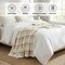 Americanflat 60x80 Oversized Tattersall Fleece Throw Blanket - Reversible Sherpa Backing - Ultra Soft Plush Comfort - Cozy Warmth For Couch Or Bed - Cream